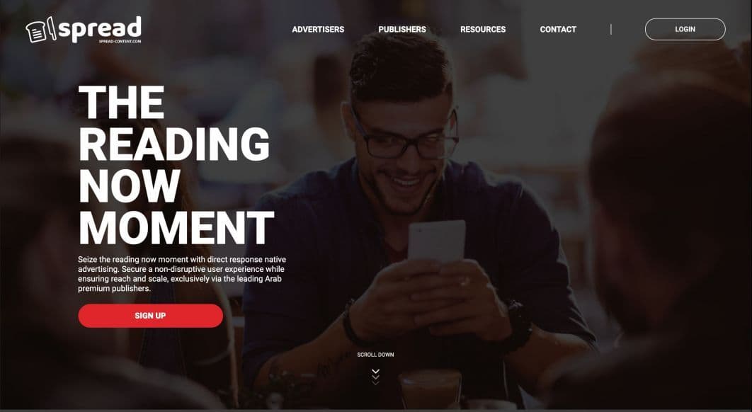 Spread publisher interface and campaign distribution workflow